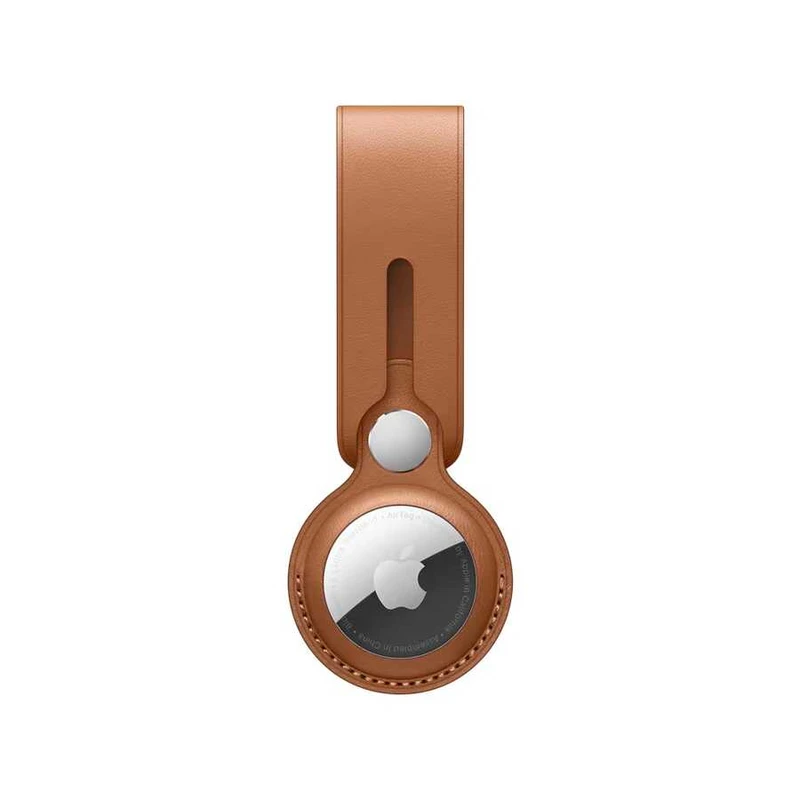 Wiwu Leather Ouch for Airtag Brown