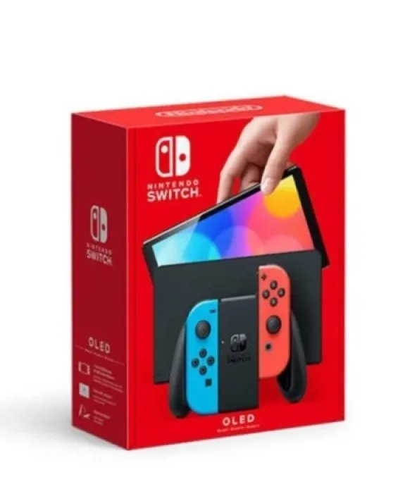 Nintendo Switch OLED Kırmızı-Mavi Oyun Konsolu