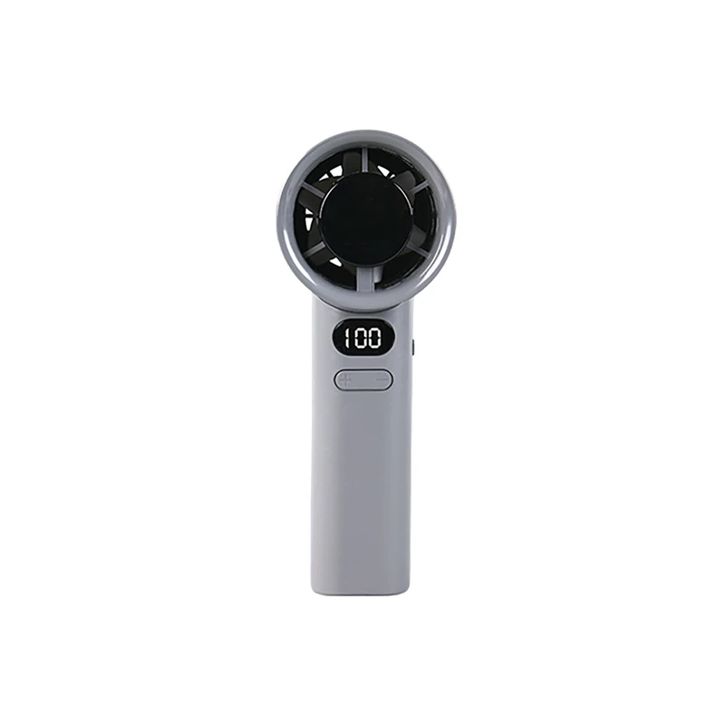 Zore M11 Dijital LED Göstergeli Siyah Şarjlı El Fanı