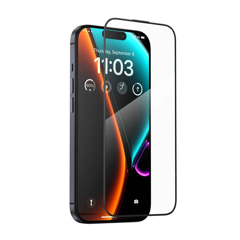 Benks Glass Warrior HD Apple iPhone 15 Pro Max Cam Ekran Koruyucu