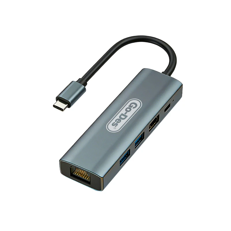 Go Des 5 in 1 Taşınabilir Docking Station