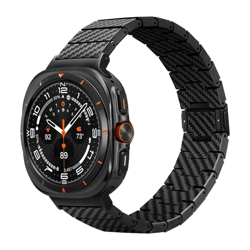 PİTAKA CARBON FİBER GALAXY WATCH ULTRA BAND BLACK