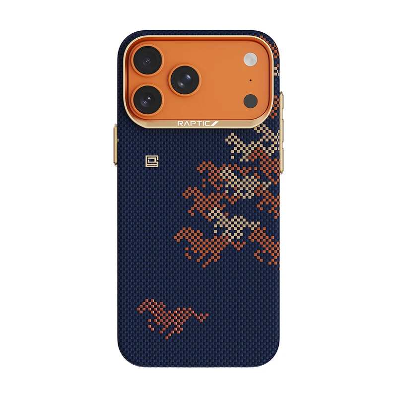 Raptic Apple iPhone 17 Pro Max Aramid Skin Chivalry Vanguard Kılıf