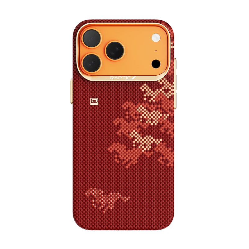 Raptic Apple iPhone 17 Pro Max Aramid Skin Chivalry Legacy Kılıf