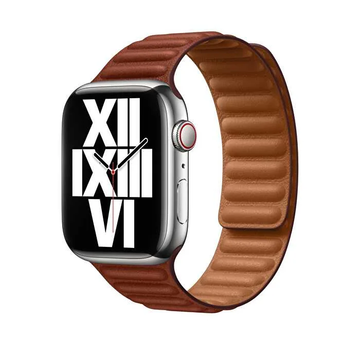APPLE WATCH 45MM S/M UMBER LEATHER LİNK