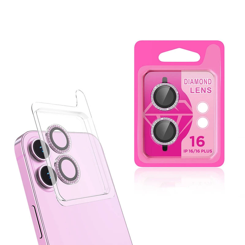 Zore CL-06 Apple iPhone 16 Plus Kamera Lens Koruyucu