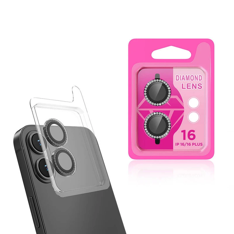 Zore CL-06 Apple iPhone 16 Plus Kamera Lens Koruyucu
