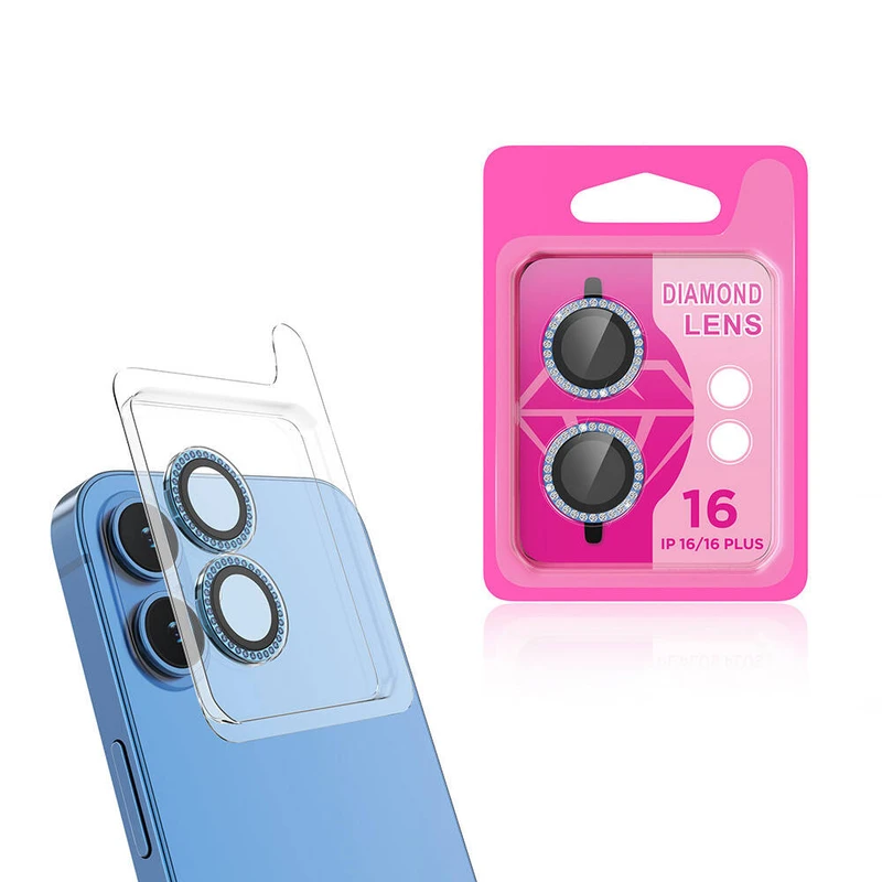 Zore CL-06 Apple iPhone 16 Plus Kamera Lens Koruyucu