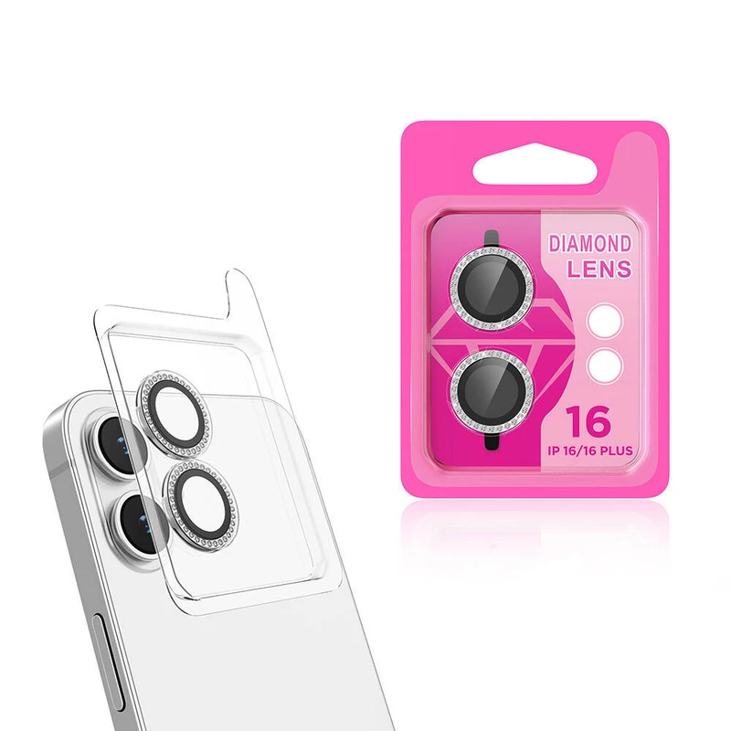 Zore CL-06 Apple iPhone 16 Plus Kamera Lens Koruyucu