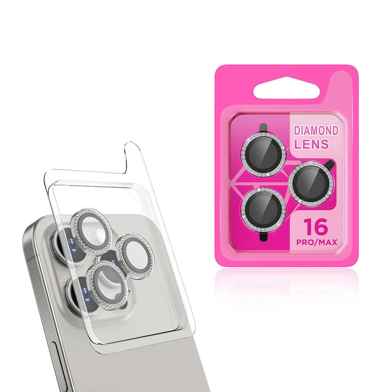 Zore Apple iPhone 16 Pro / 16 Pro Max CL-06 Kamera Lens Koruyucu