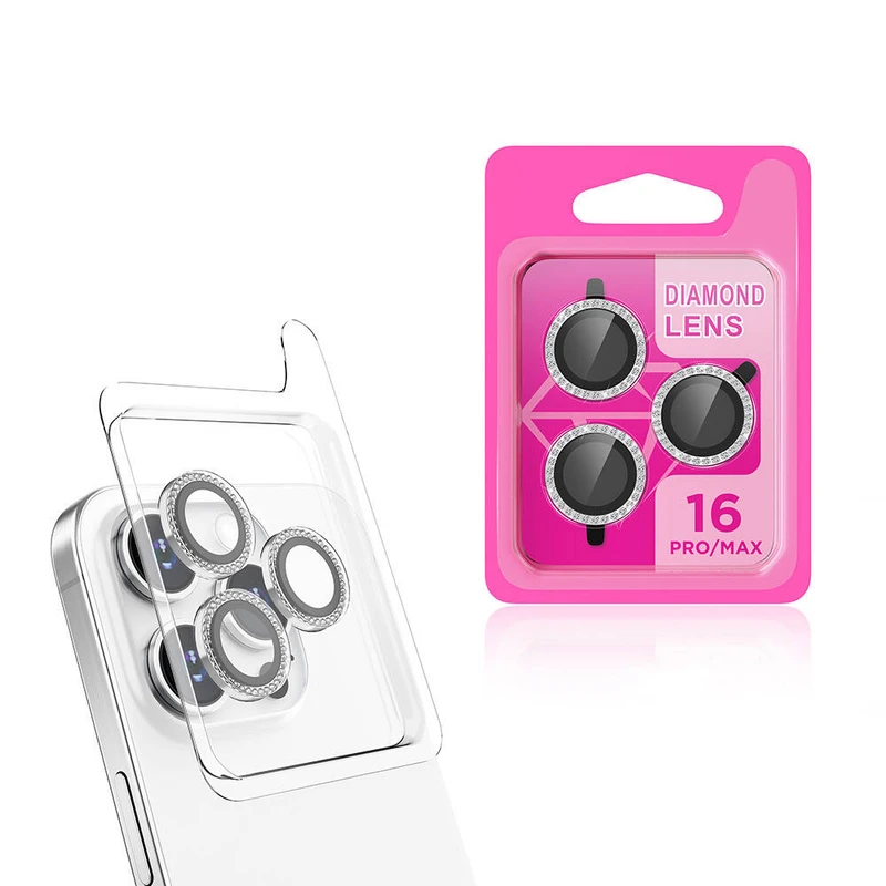 Zore Apple iPhone 16 Pro / 16 Pro Max CL-06 Kamera Lens Koruyucu