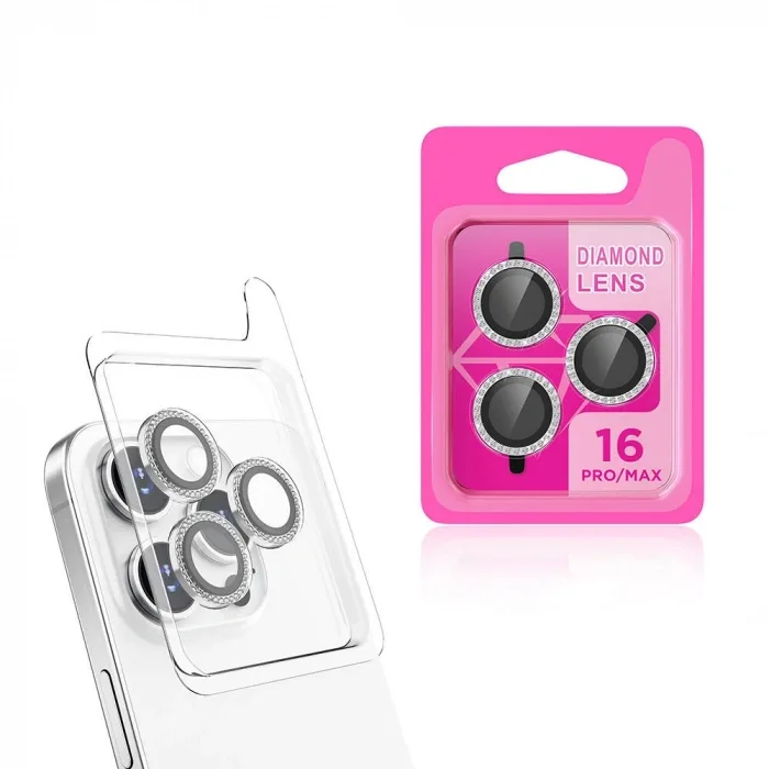 Zore Apple iPhone 16 Pro Max CL-06 Kamera Lens Koruyucu