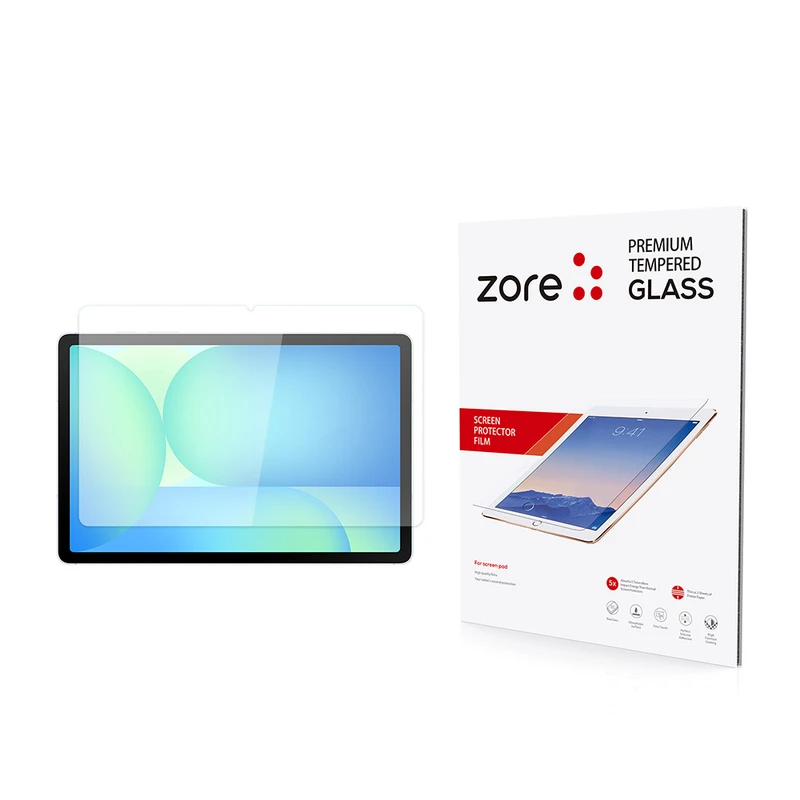 Zore Samsung Galaxy Tab S10 FE Plus Tablet Temperli Cam Ekran Koruyucu