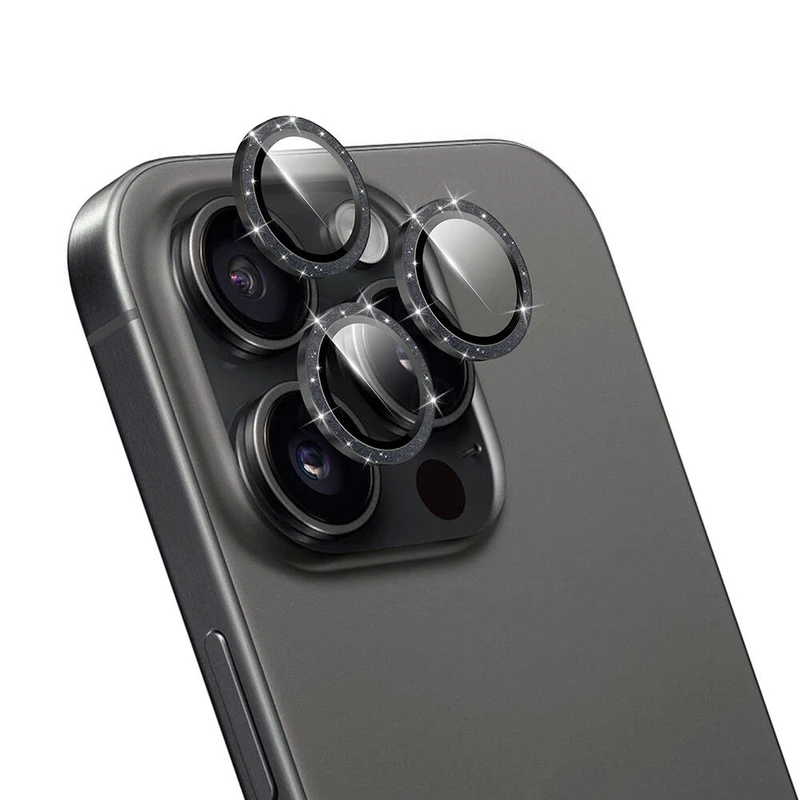 Wiwu LG-006 Diamond Lens Guard Apple iPhone 16 Pro / 16 Pro Max Kamera Lens Koruyucu