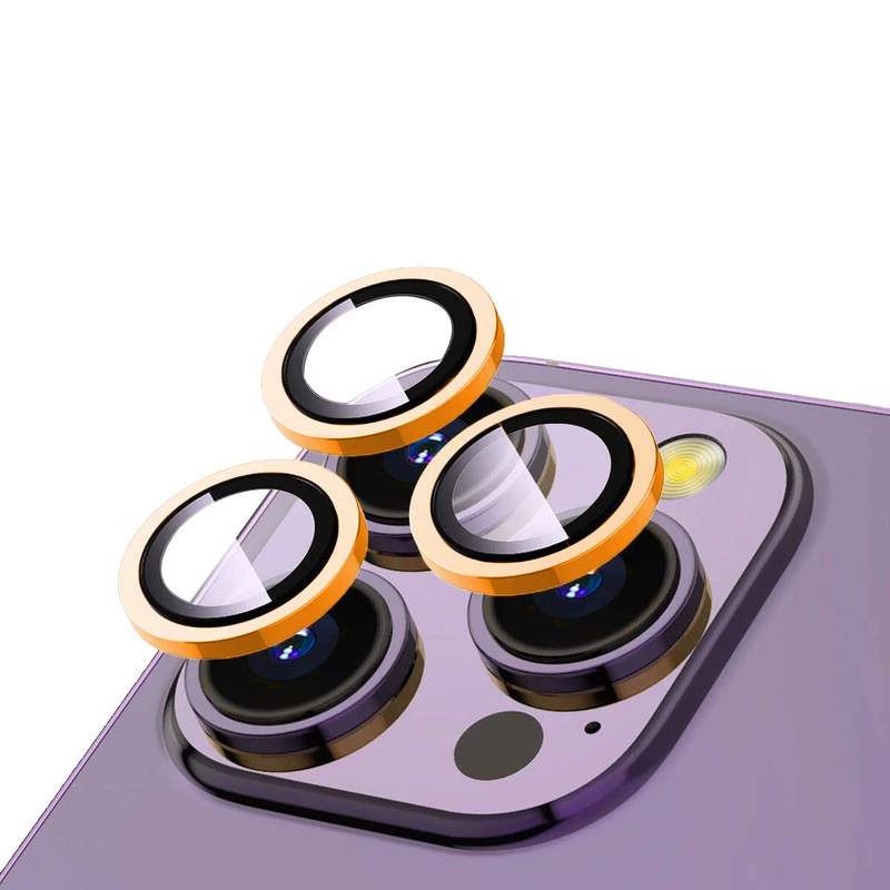 Zore CL-12 Premium Safir Apple iPhone 15 Pro Max Kamera Lens Koruyucu