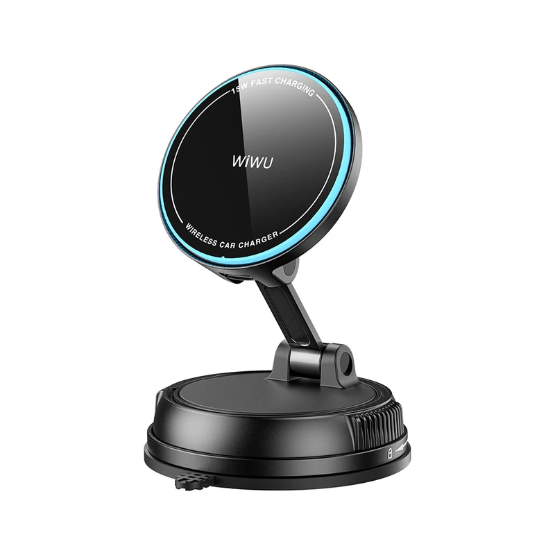 Wiwu CH-326 15W MagSafe 360 Derece Vakumlu Araç Telefon Tutucu