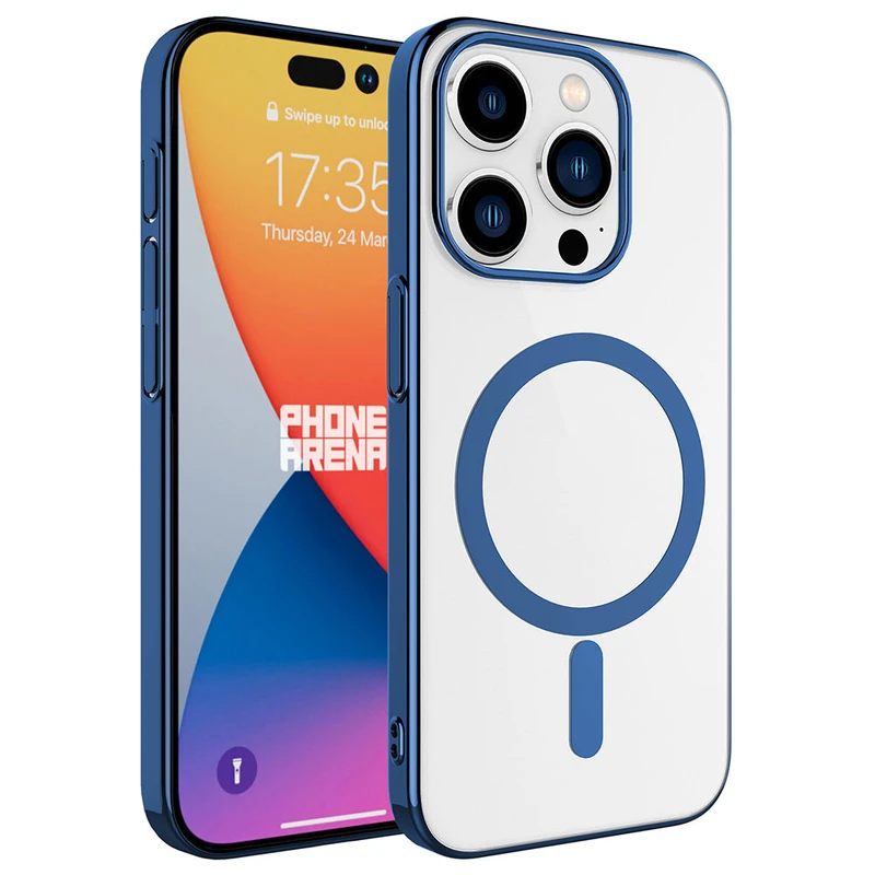 Zore Pixel Apple iPhone 15 Pro Max M-safe Kablosuz Şarj Özellikli Kılıf