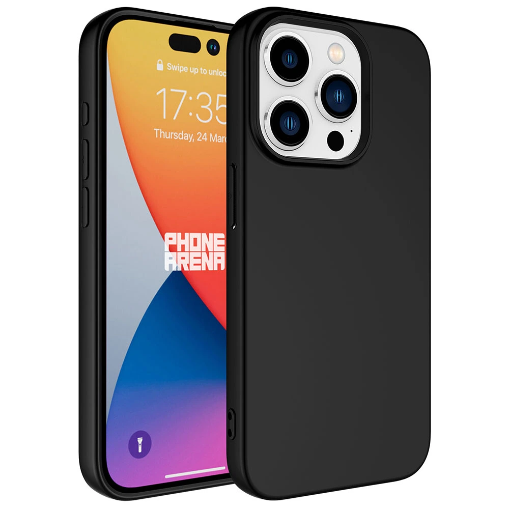 Zore LSR Lansman Apple iPhone 15 Pro Max Siyah Kılıf