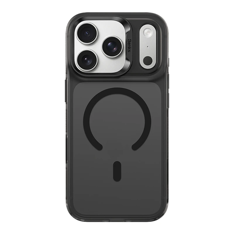 Benks Lucid Armor Magnetic Apple iPhone 17 Pro Max Siyah Kılıf