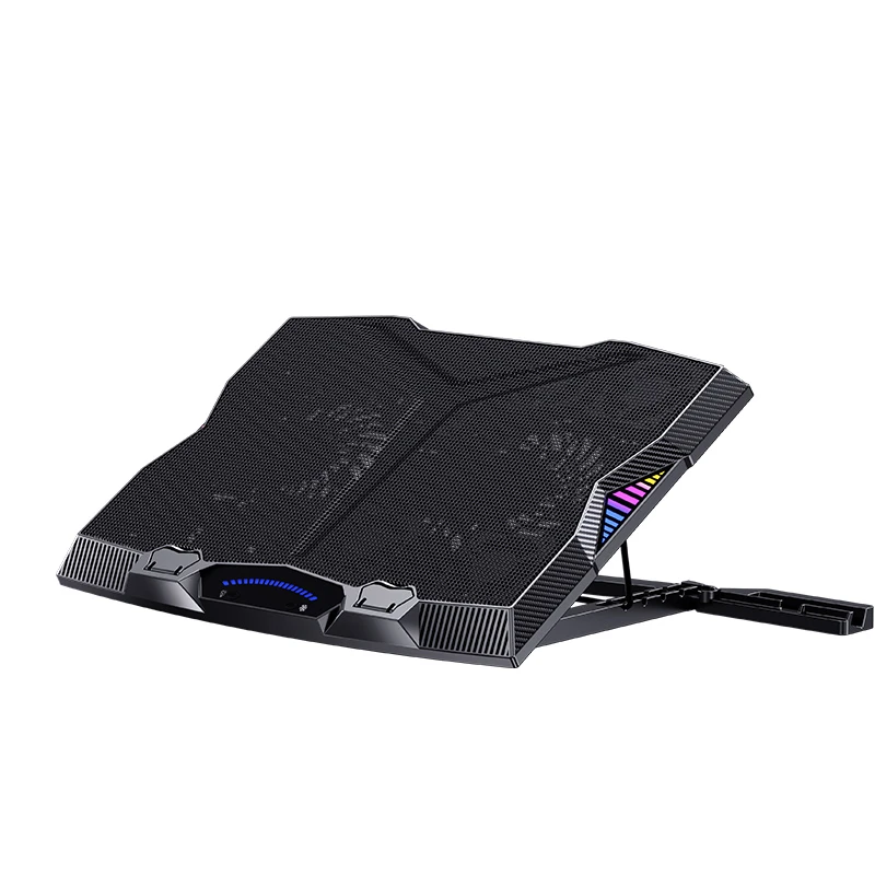 Benks SR08 11 Fanlı RGB Işıklı Soğutucu Laptop Standı