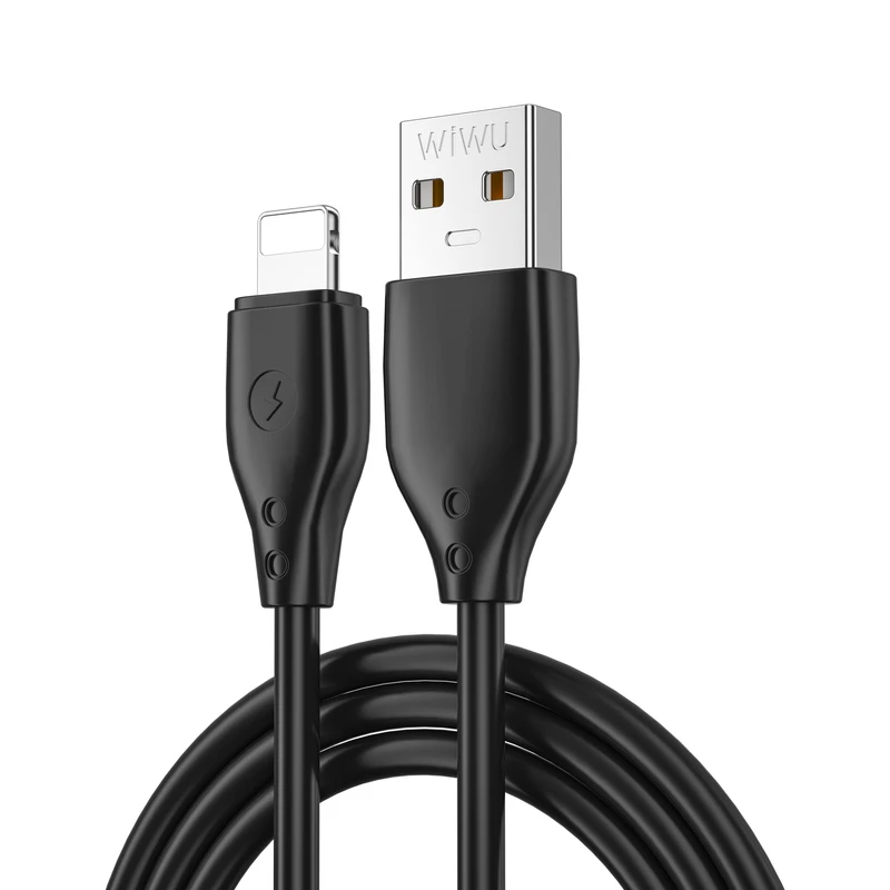 Wiwu Pioneer Wi-C001 Ultra Esnek 1m Lightning Şarj Kablosu