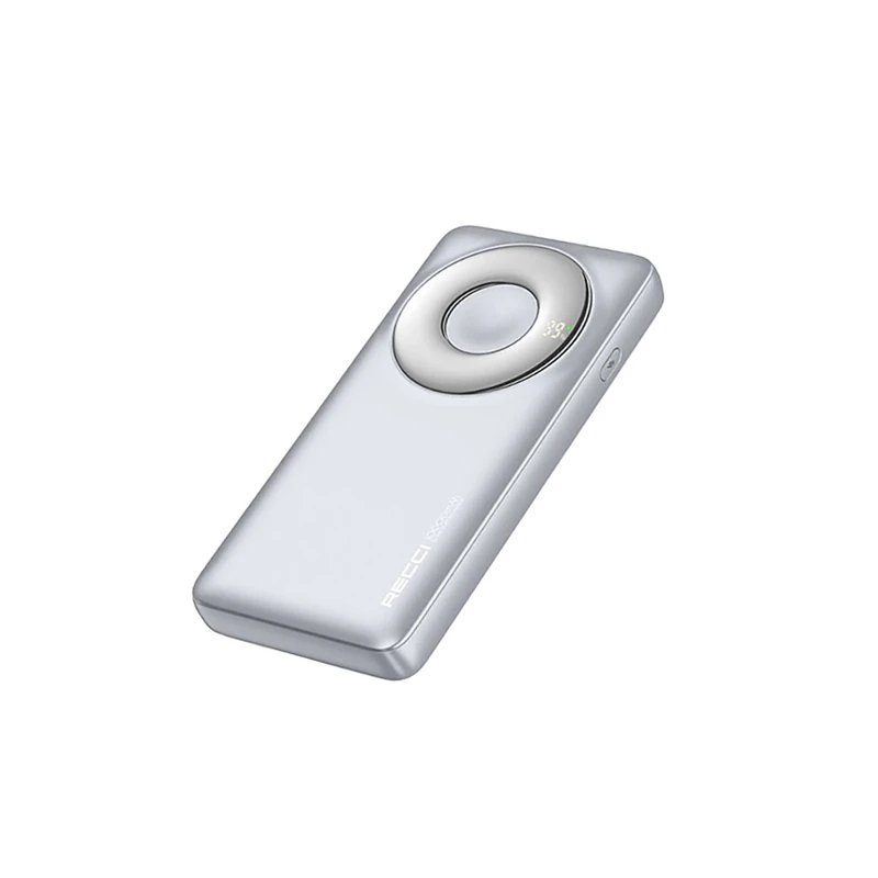 Recci RPB-P58 22.5W PD Hızlı Şarj Type-C Kablolu 10000mAh Powerbank