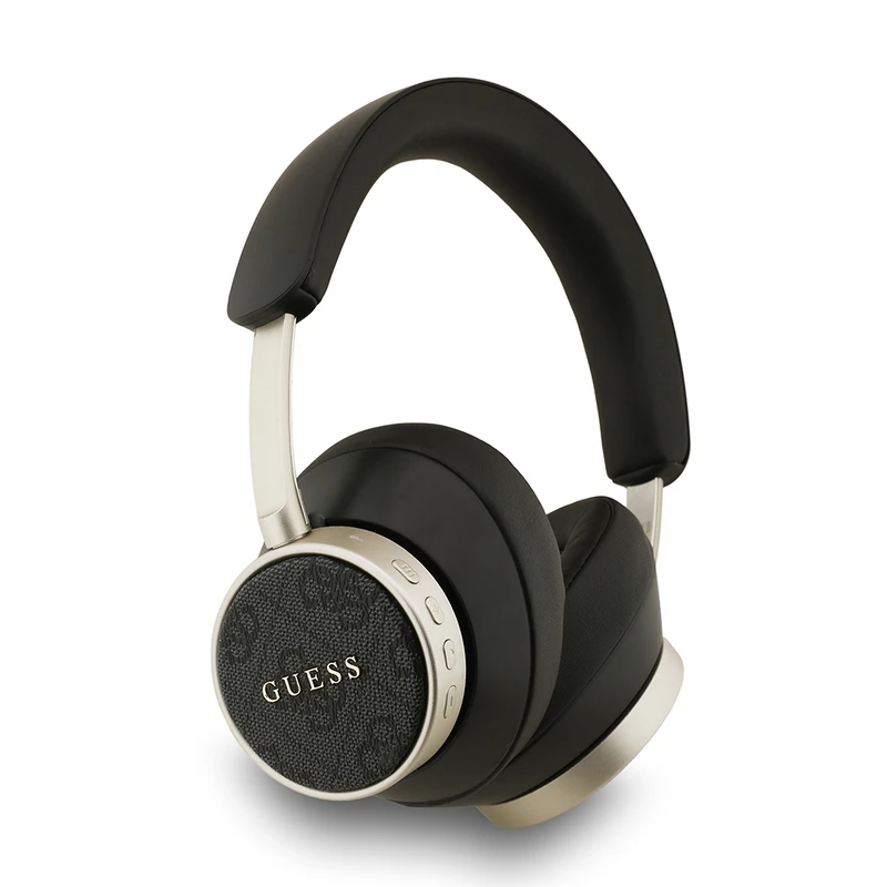 Guess Orjinal Lisanslı 4G Desenli Metal Klasik Logolu Kulak Üstü Bluetooth Kulaklık