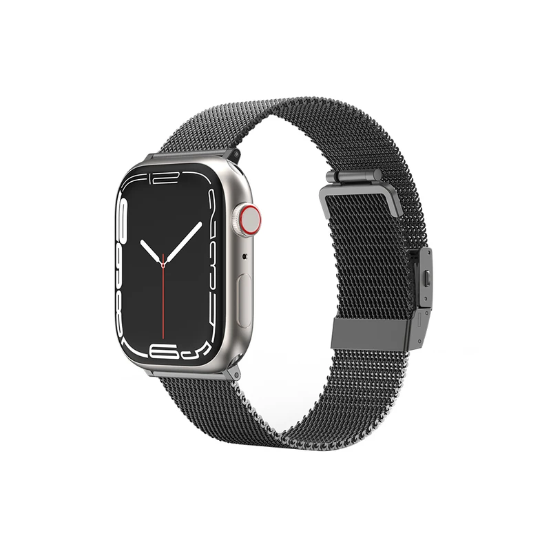 AmazingThing Titan Apple Watch 38mm Metal Hasır Kordon