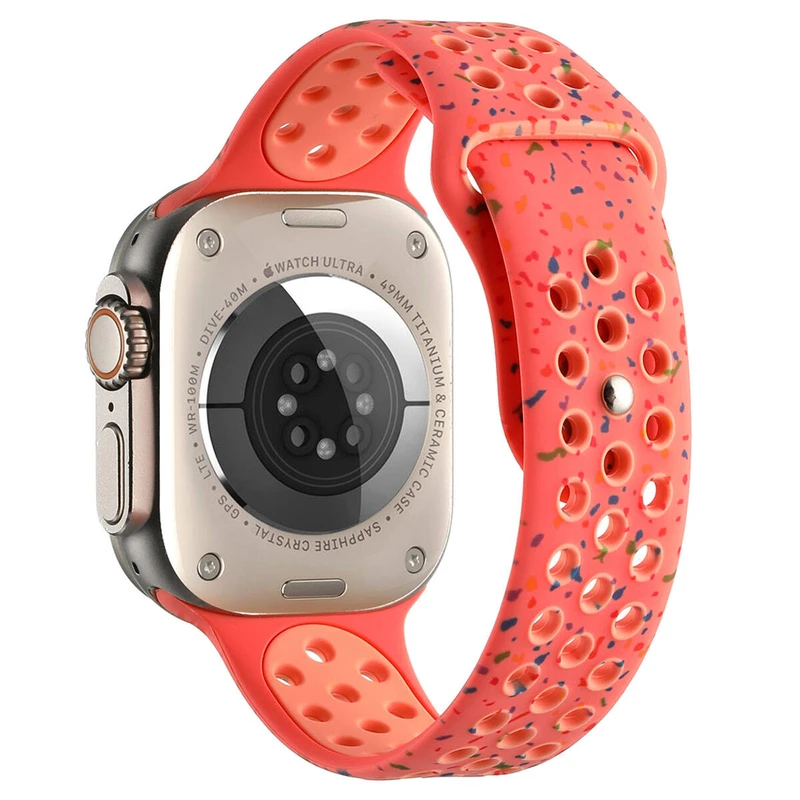 Zore KRD-02 Yeni Seri 2023 Apple Watch 41mm Silikon Kordon