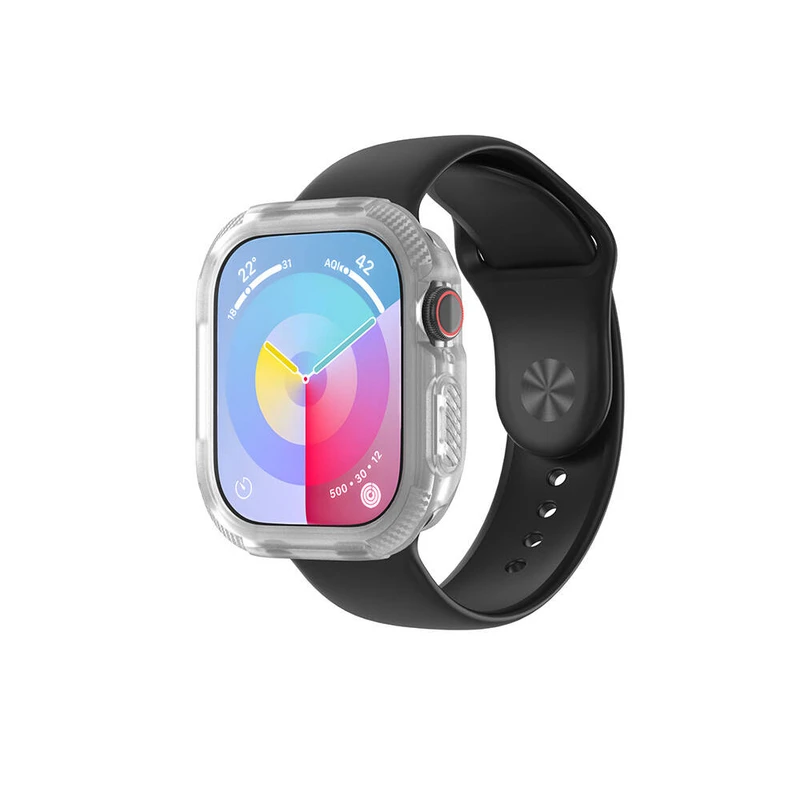 Zore Watch Gard 17 Apple Watch 10 46mm Silikon TPU Kasa Koruyucu