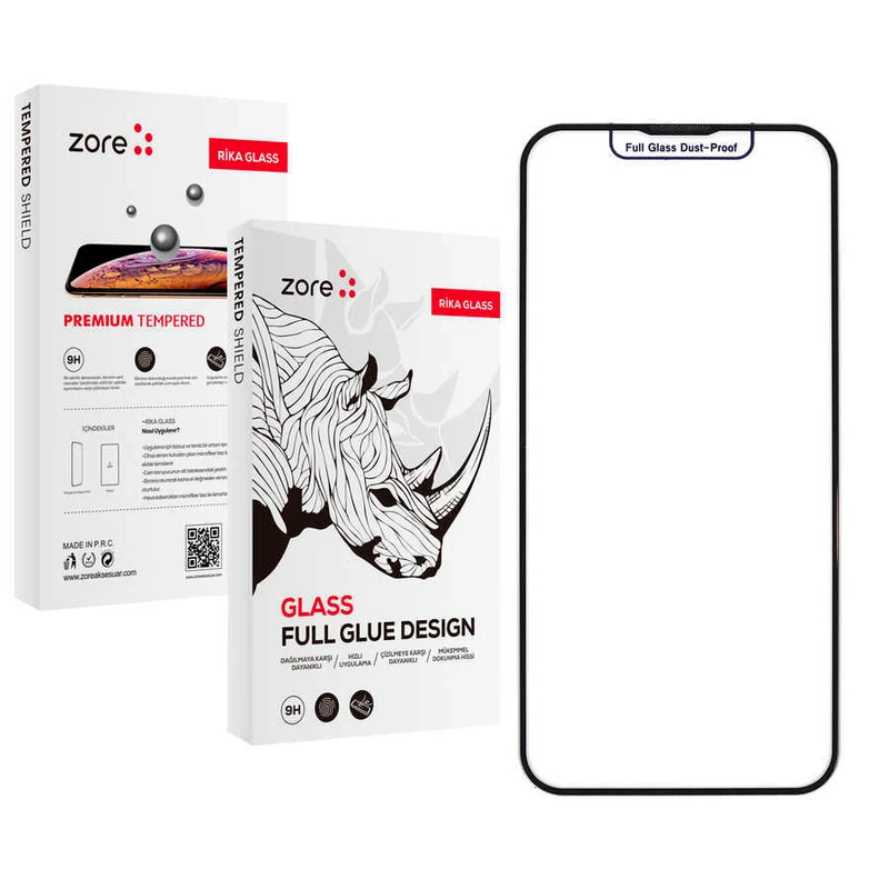 Zore Rika Premium Apple iPhone 11 Temperli Cam Ekran Koruyucu