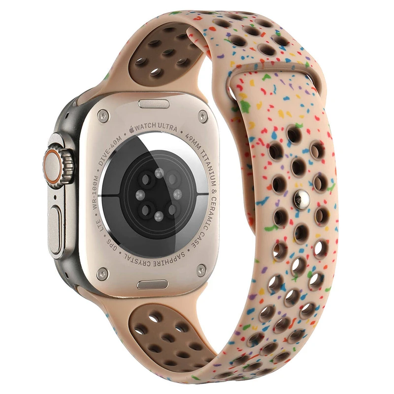 Zore KRD-02 Yeni Seri 2023 Apple Watch Ultra 49mm Silikon Kordon