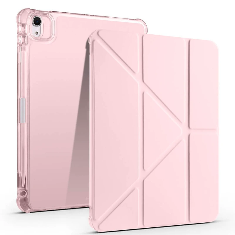 Zore Tri Folding Apple iPad Air 11 2025 M3 Kalem Bölmeli Standlı Kılıf