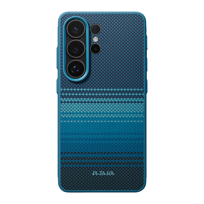 Pitaka Samsung Galaxy S26 Ultra M-Safe Şarj Özellikli Aramid Fiber Kılıf