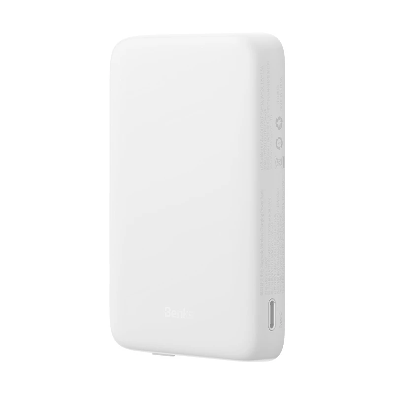 Benks MP07 M-Safe Magnetik İnce Tasarımlı 10000mAh Apple iPhone 12-13-14 Serisi Powerbank