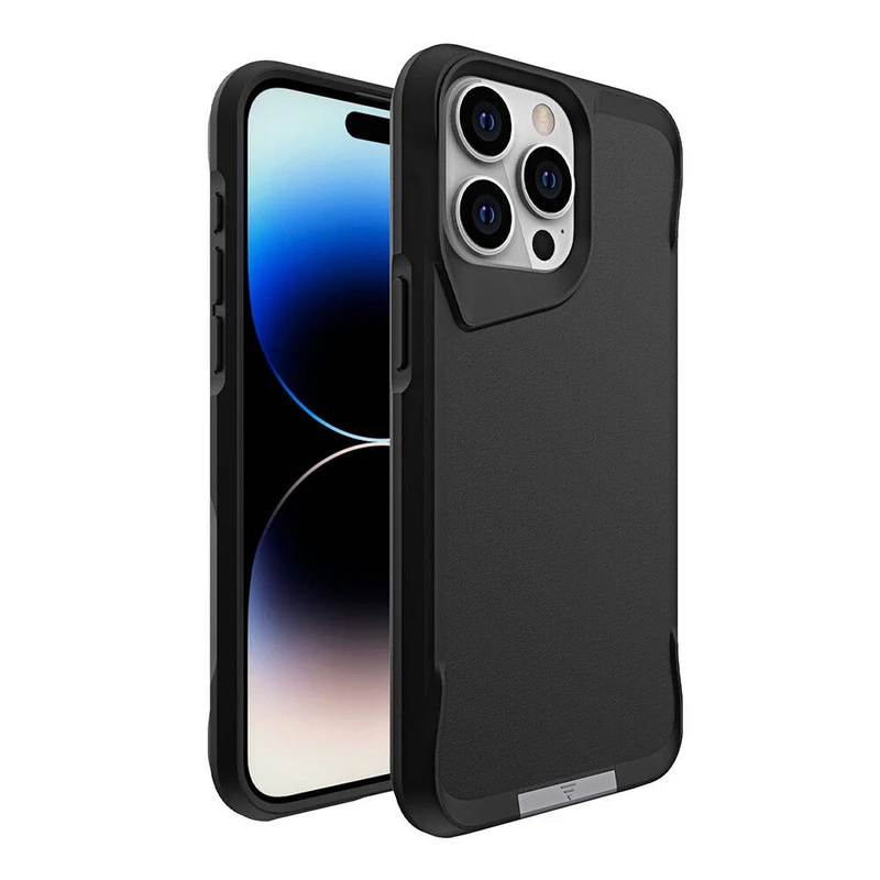 Zore T-Max Apple iPhone 15 Pro Max Airbag Kenarlı Mat Standlı Kılıf