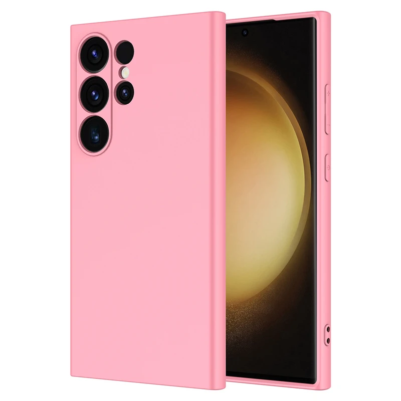 Zore Samsung Galaxy S25 Ultra Mara Lansman Pembe Kılıf