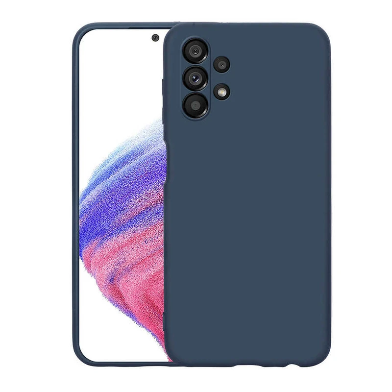Zore Samsung Galaxy A73 Mara Lansman Koyu Mor Kılıf