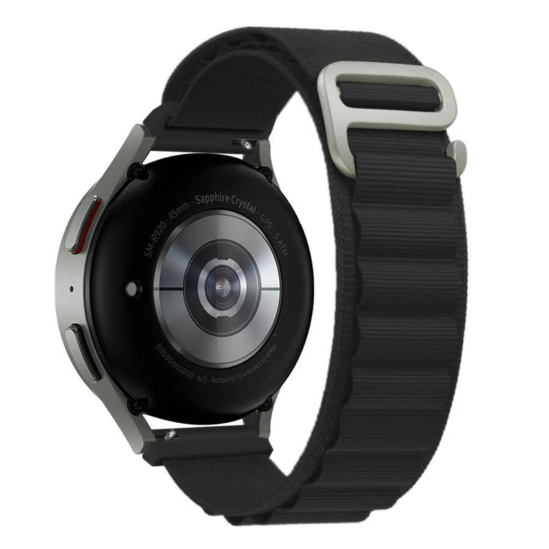 Zore KRD-74 Huawei Watch GT 3 42mm ve Galaxy Watch 42mm 20mm Hasır Kordon