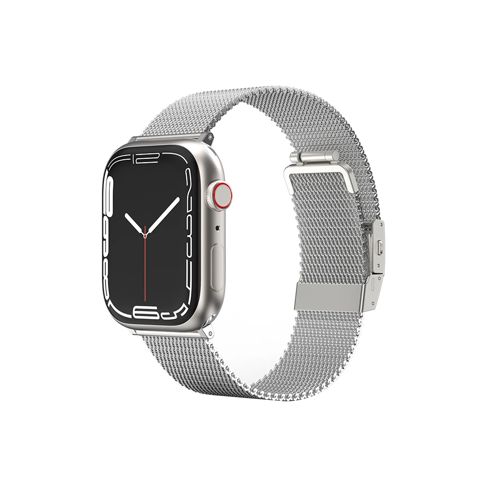 AmazingThing Titan Apple Watch 38-40-41-42mm Metal Hasır Kordon