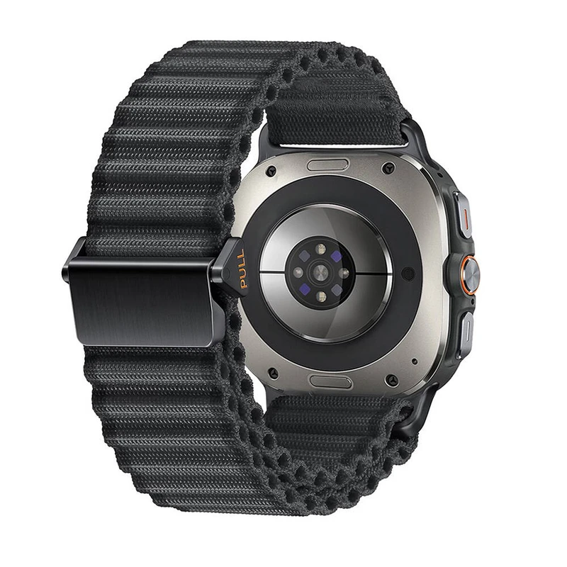 Zore KRD-120 Samsung Galaxy Watch Ultra 47mm Naylon Kumaş Hasır Örgülü Kordon