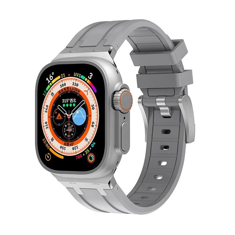 Zore KRD-89 Apple Watch 44-45-49mm Silikon Kordon