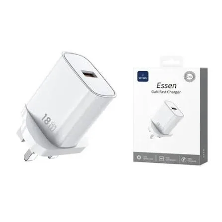 Wiwu Essen Gan Fast Charger 18W Wi-G006