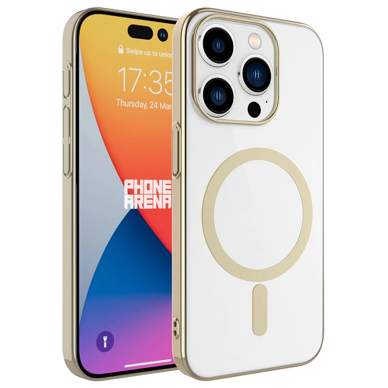 Zore Pixel Apple iPhone 15 Pro MagSafe Kablosuz Şarj Özellikli Kılıf