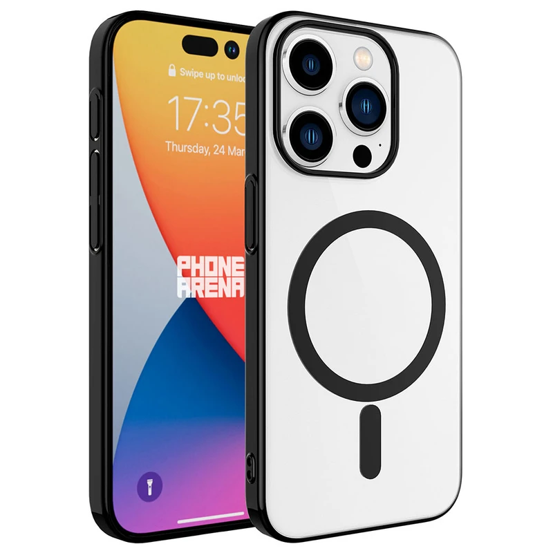 Zore Pixel Apple iPhone 15 Pro MagSafe Kablosuz Şarj Özellikli Kılıf