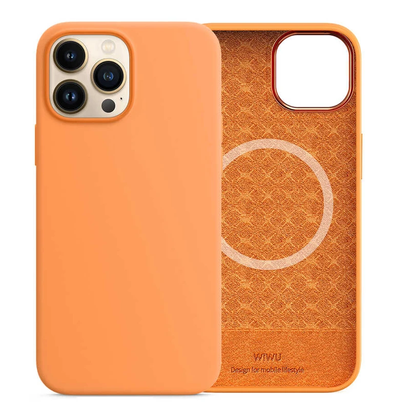 Wiwu M-Safe Apple iPhone 13 Pro Max Magnetic Silikon Kılıf