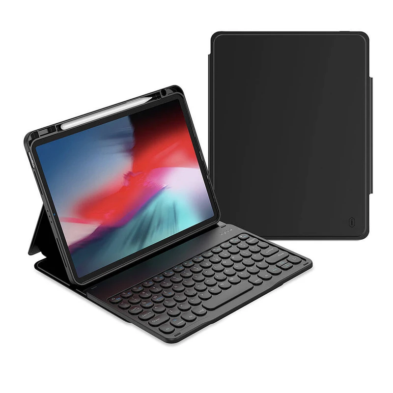 Wiwu Protective Apple iPad Pro 11 2024 - 2025 (M4 - M5) Gizli Kalem Bölmeli Klavyeli Kılıf