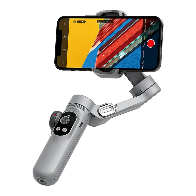 Wiwu Wi-SE007 Yunteng Serisi Işıklı 3 Eksenli El Tipi Pan Tilt Gimbal Stabilizatör