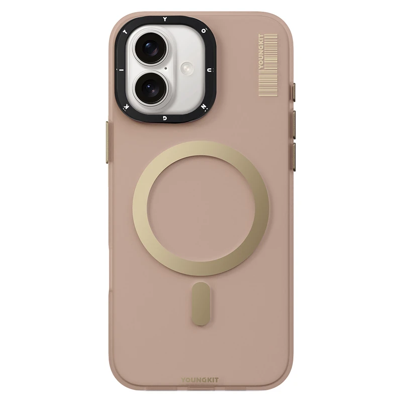 Youngkit Hidden Sand Serisi Apple iPhone 16 M-Safe Şarj Özellikli Kılıf