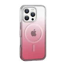 Green Lion Gradient Apple iPhone 16 Pro Max Pembe MagSafe Kılıf